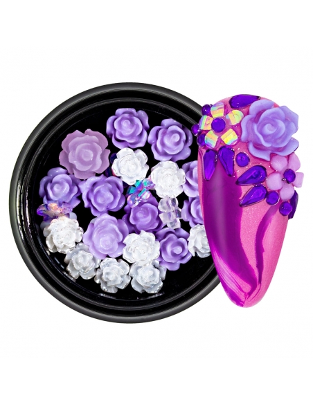 Overlay Flower Violet