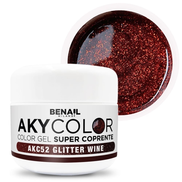 AkyColor Glitter Wine Spedizione in 24H Benail it