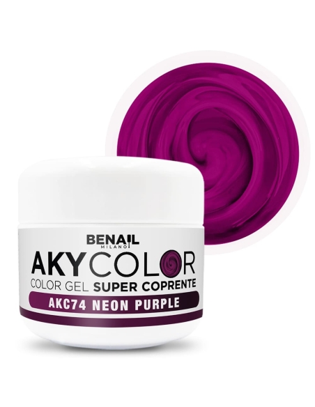 AkyColor Neon Purple Spedizione in 24H Benail it