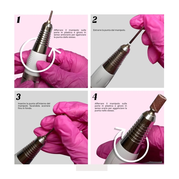 Fresa Unghie Spedizione in 24H Benail it