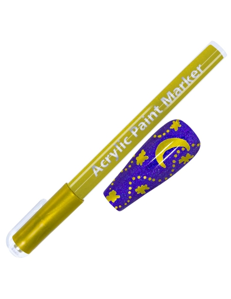 Penna Acrilica Oro