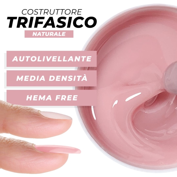 Costruttore Trifasico 50ml - Naturale | Spedizione in 24H | Benail it