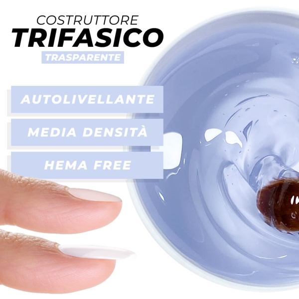 Costruttore Trifasico 50ml - Trasparente | Spedizione in 24H | Benail it