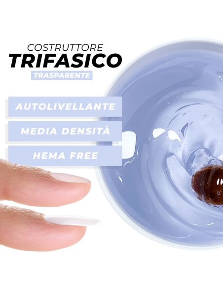 Costruttore Trifasico 50ml - Trasparente | Spedizione in 24H | Benail it