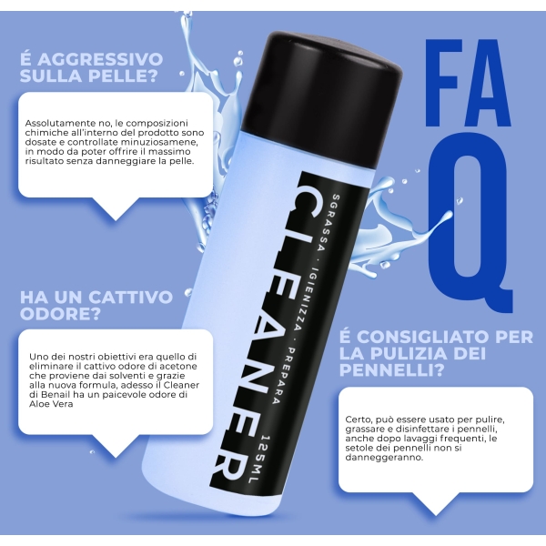 Cleaner 125mL Spedizione in 24H Benail it