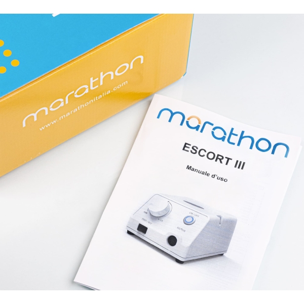 Marathon Escort III H200 | Micromotore Professionale 45W per Unghie Spedizione in 24H | Benail