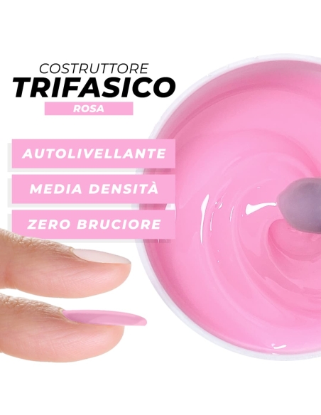 Costruttore Trifasico 30ml - Rosa | Spedizione in 24H | Benail it