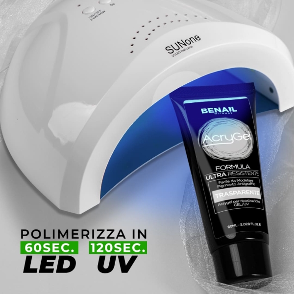 AcryGel 60ml - Trasparente | Spedizione in 24H | Benail it