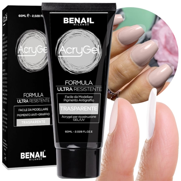 AcryGel 60ml - Trasparente | Spedizione in 24H | Benail it
