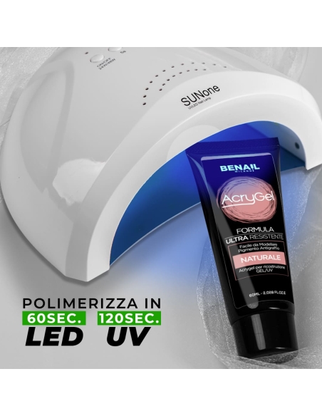 AcryGel 60ml - Naturale | Spedizione in 24H | Benail it