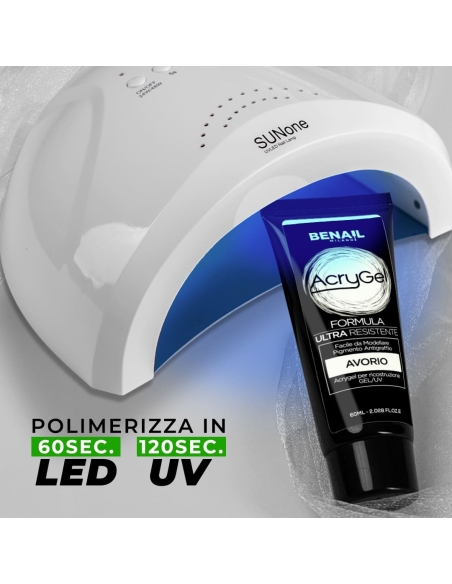 AcryGel 60ml - Avorio | Spedizione in 24H | Benail it