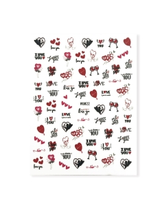 Adesivo Love - WG822
