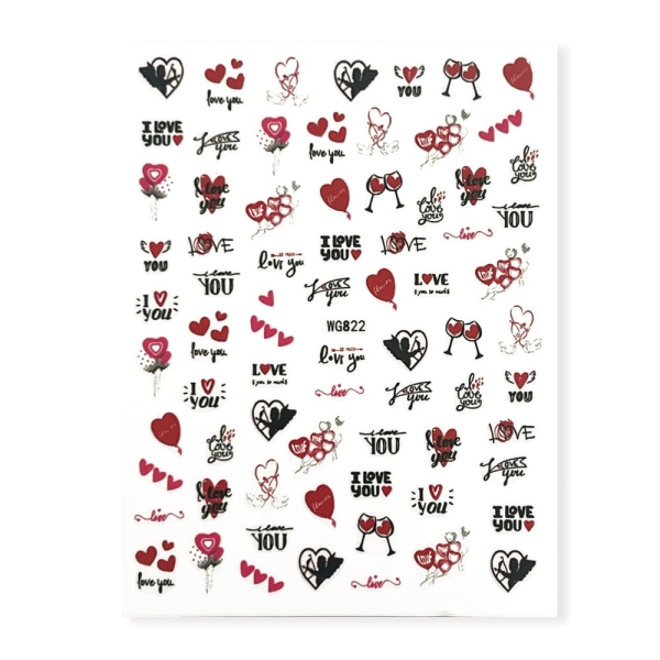 Adesivo Love - WG822
