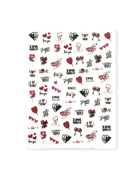 Adesivo Love - WG822

