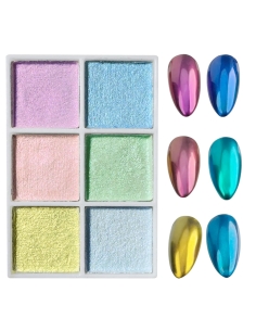 Polveri a Specchio Aura - Box 6 Colori