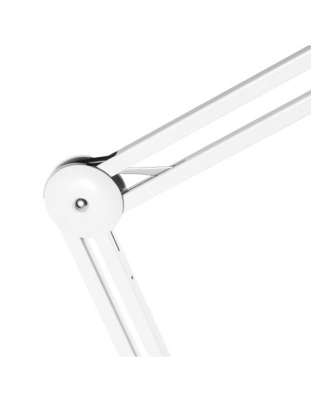 Lampada da terra con ruote - Bianca