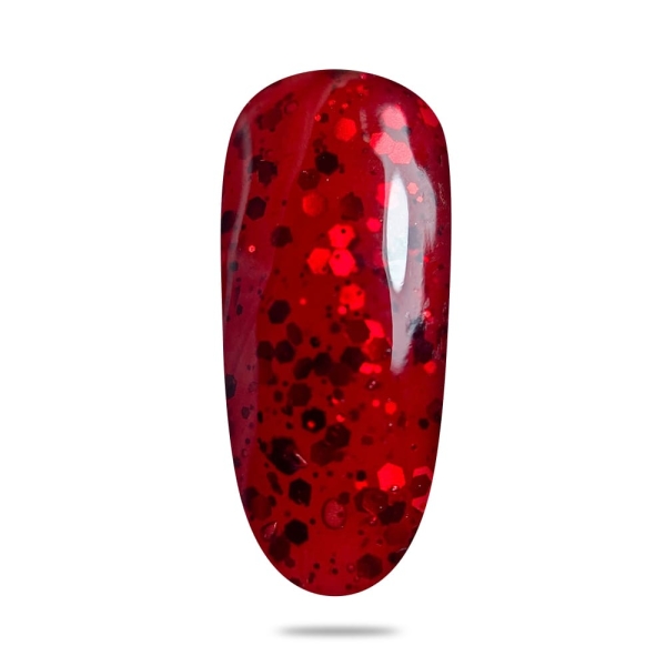 Acrilico Plus 30ml - Glitter Dark Red | Spedizione in 24H | Benail it