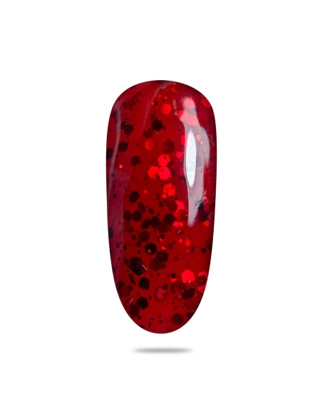 Acrilico Plus 30ml - Glitter Dark Red | Spedizione in 24H | Benail it