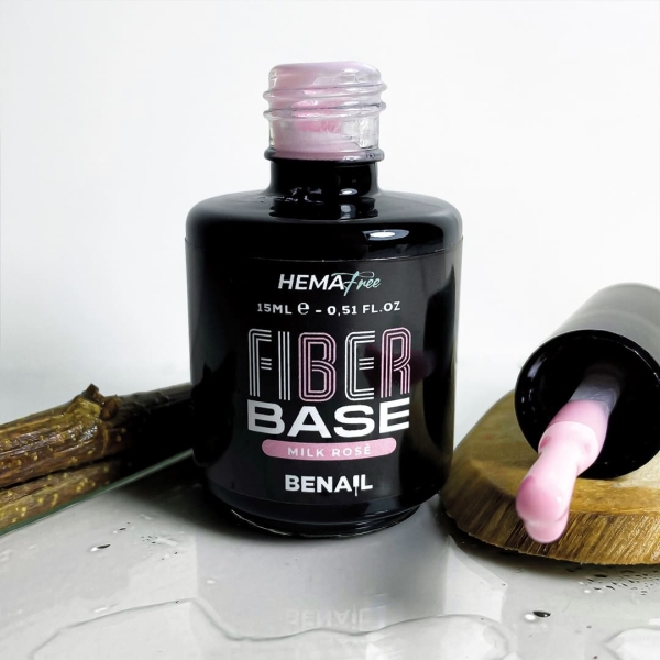 Fiber Base 15ml - Milk Rosè