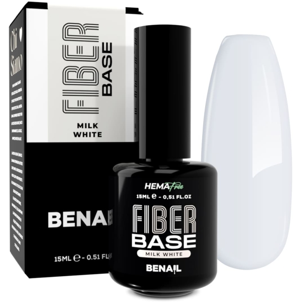 Fiber Base 15ml - Milk White