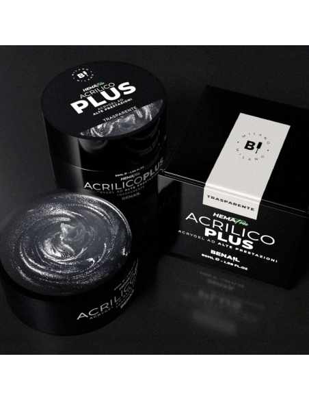 Acrilico Plus 50ml - Trasparente | Spedizione in 24H | Benail it