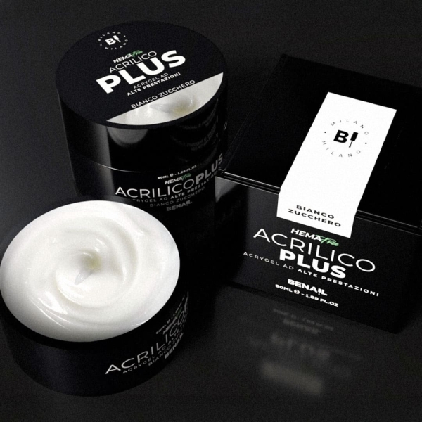 Acrilico Plus 50ml - Bianco Zucchero | Spedizione in 24H | Benail it
