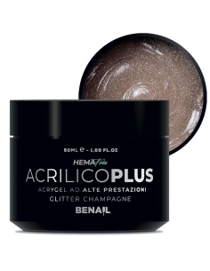 Acrilico Plus 50ml - Glitter Champagne | Spedizione in 24H | Benail it