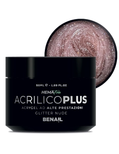 Acrilico Plus 50ml - Glitter Nude | Spedizione in 24H | Benail it