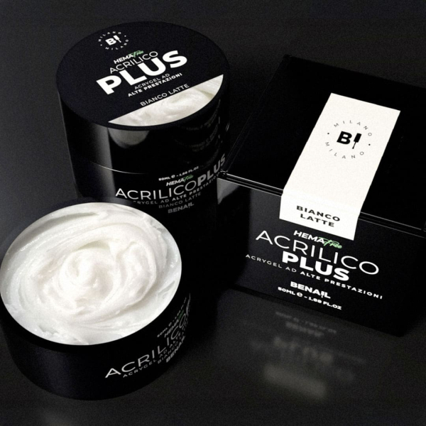 Acrilico Plus 50ml - Bianco Latte | Spedizione in 24H | Benail it