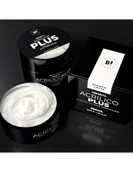 Acrilico Plus 50ml - Bianco Latte | Spedizione in 24H | Benail it