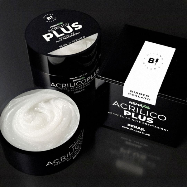 Acrilico Plus 50ml - Bianco Perlato | Spedizione in 24H | Benail it