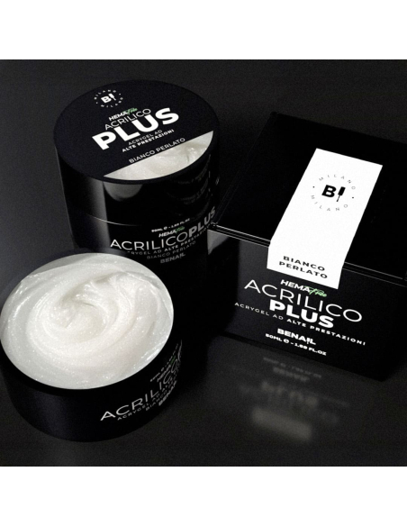 Acrilico Plus 50ml - Bianco Perlato | Spedizione in 24H | Benail it