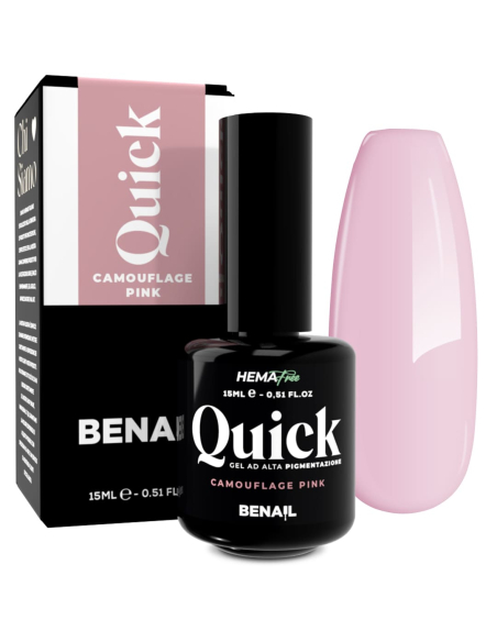 quick gel camouflage pink - Costruttore in Boccetta 15ml