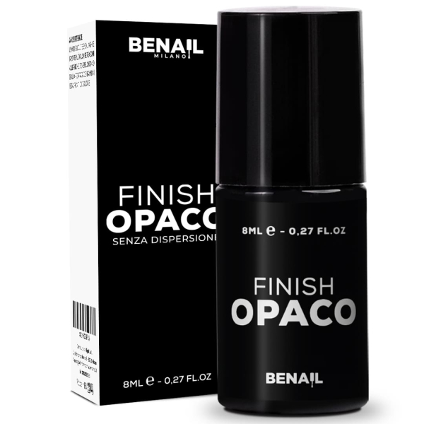 Top Coat Finish Opaco 8ml – Effetto Matte | Benail