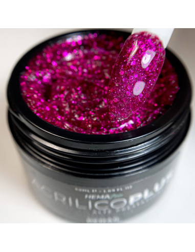 Acrilico Plus 50ml - Glitter Fucsia | Spedizione in 24H | Benail it