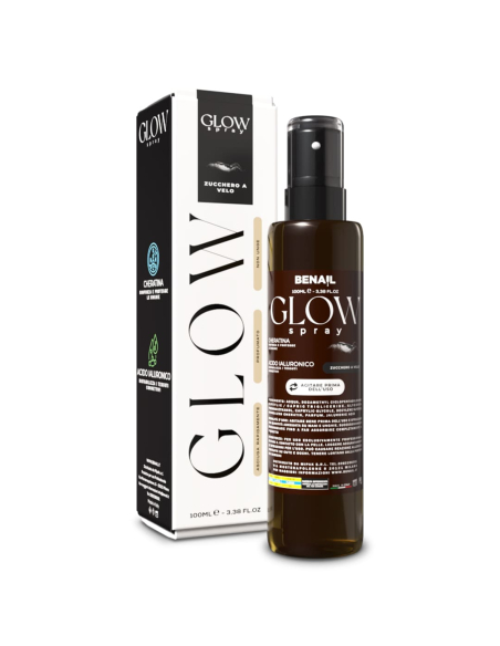 Glow Spray- Cheratina e Acido Ialuronico - Zucchero a Velo