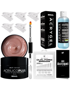 Kit AcryGel per Tecnica Dual Form – Ricostruzione Unghie Professionale