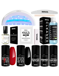 Kit Semipermanente Rouge & Noir