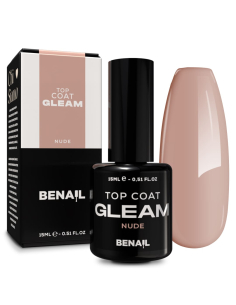 Top Coat Gleam - Nude 15ml