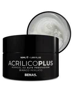 Acrilico Plus 50ml - Bianco Perlato | Spedizione in 24H | Benail it