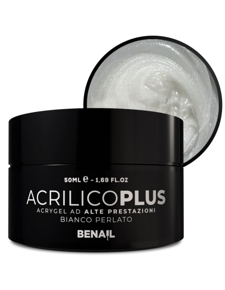 Acrilico Plus 50ml - Bianco Perlato | Spedizione in 24H | Benail it