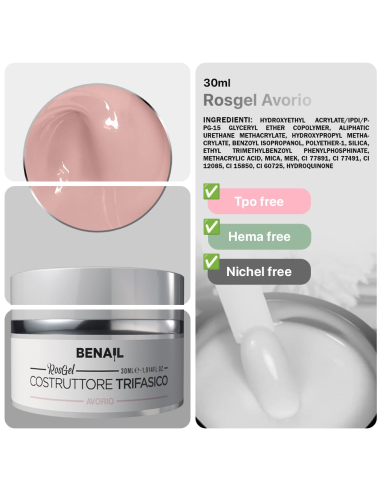 Costruttore Trifasico 30ml - Avorio | Spedizione in 24H | Benail it