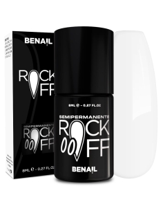 Smalto Semipermanente RK00 Bianco Pastello Spedizione in 24H Benail it