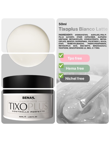 Costruttore Tixoplus 50ml - Bianco Latte