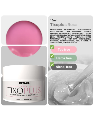 Costruttore Tixoplus 15ml - Rosa