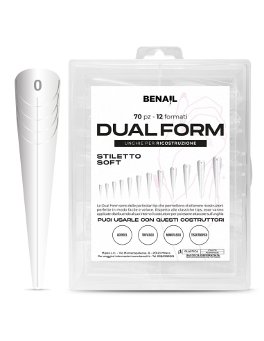 Dual Form Stiletto Soft - 70 pz