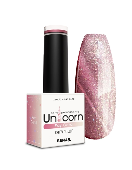 Smalto Semipermanente Unicorn - Fay Coral