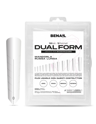 Dual Form Mandorla Russa Lunga -120 pz