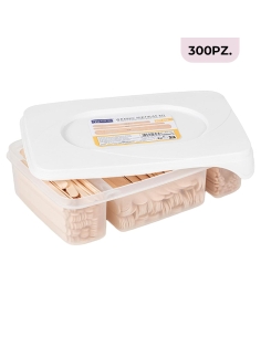 Kit Spatole per cera con 3 Misure