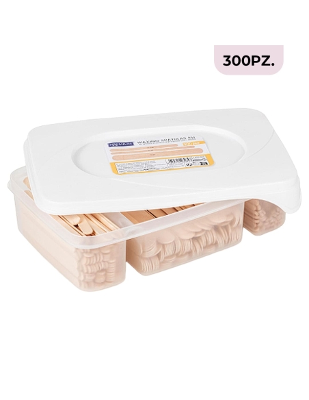 Kit Spatole per cera con 3 Misure